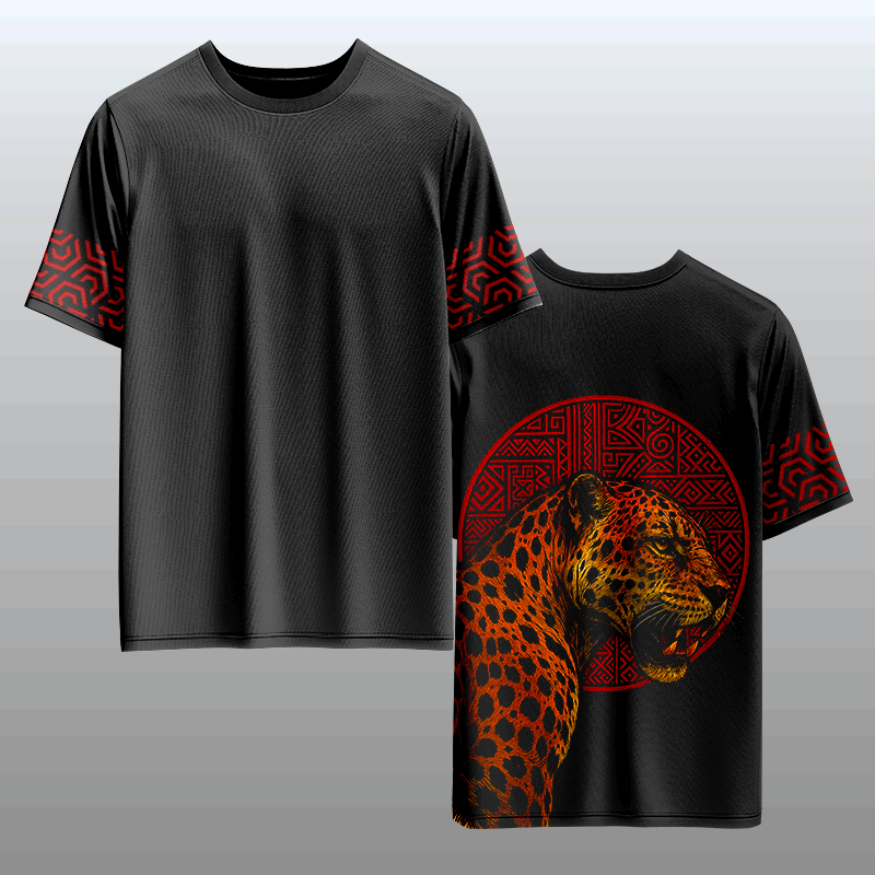 Jaguar Spirit Tee Cotton T-Shirt