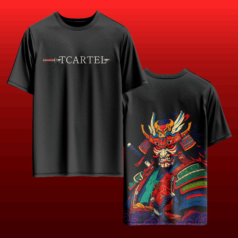 TCARTEL "Ronin Spirit" Premium T-Shirt - Samurai Back Print